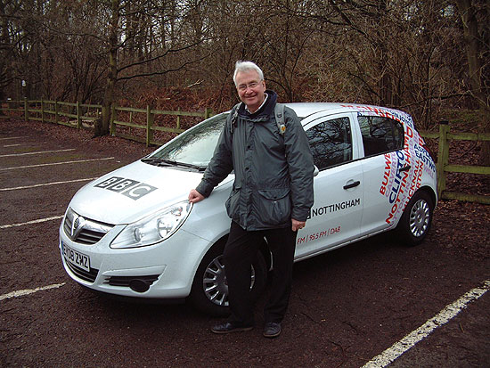 John Holmes BBC Radio Nottingham Presenter